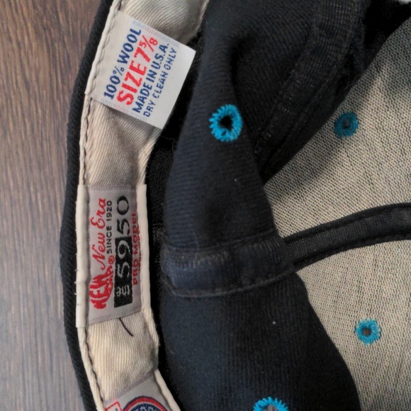 New Era Vintage Portland Seadogs Fitted size 7 5/8 Baseball Cap - Picture 4 of 6